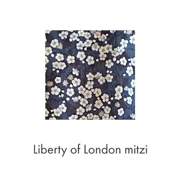 Caftan Dress in Ink Linen