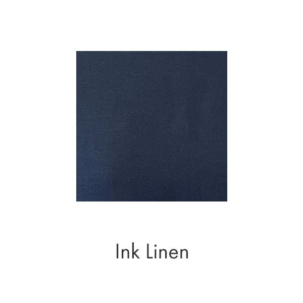 Caftan Dress in Ink Linen