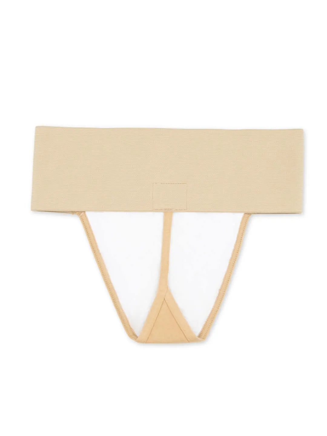 Capezio N5930 Quilted Cotton Panel Thong Dance Belt