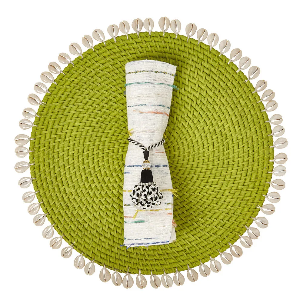 Capiz Placemats, S/4