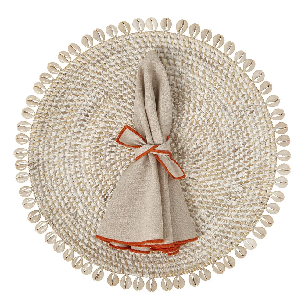 Capiz Placemats, S/4