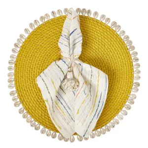 Capiz Placemats, S/4