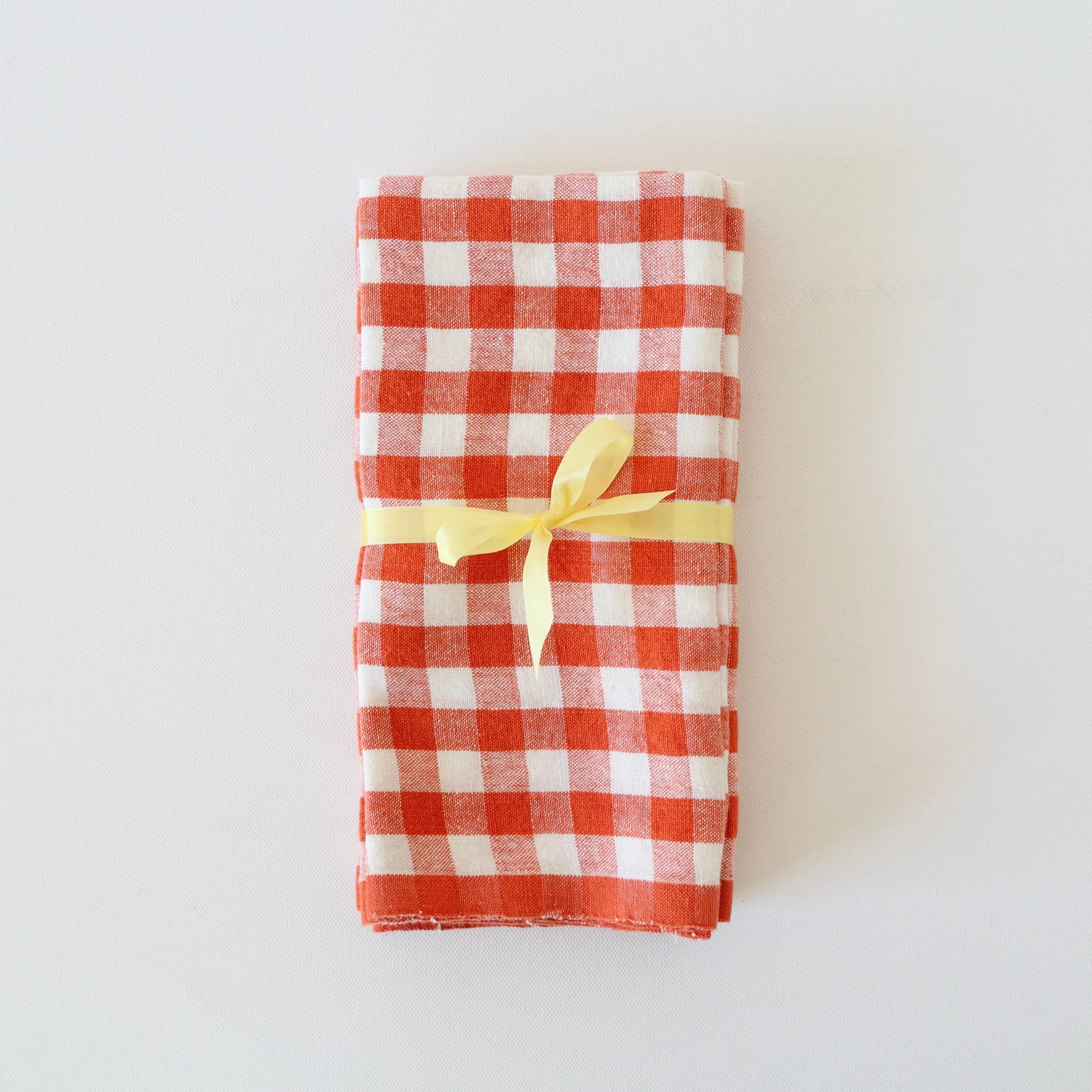 Caravan Set of 4 Picnic Napkins - Clementine