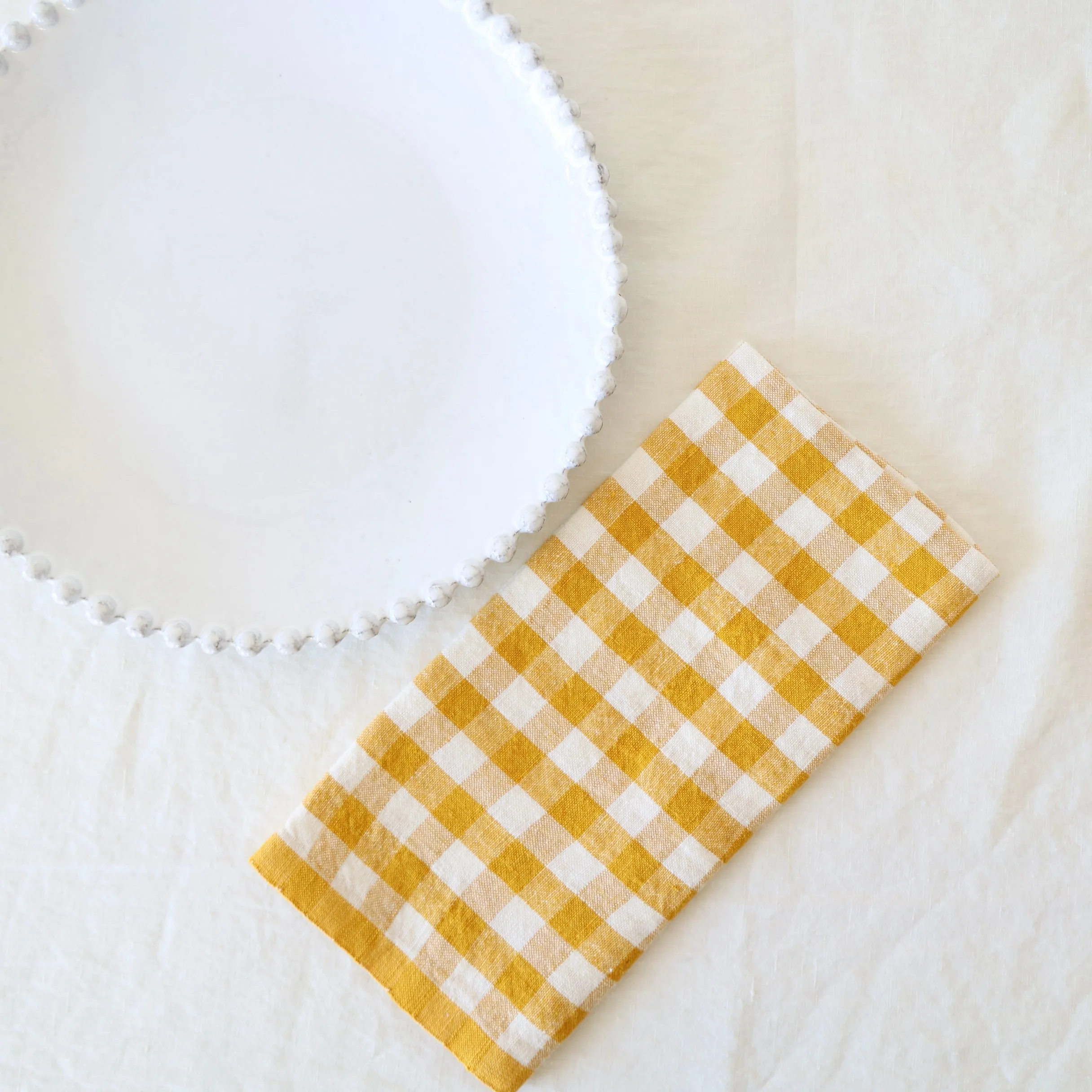 Caravan Set of 4 Picnic Napkins - Dijon