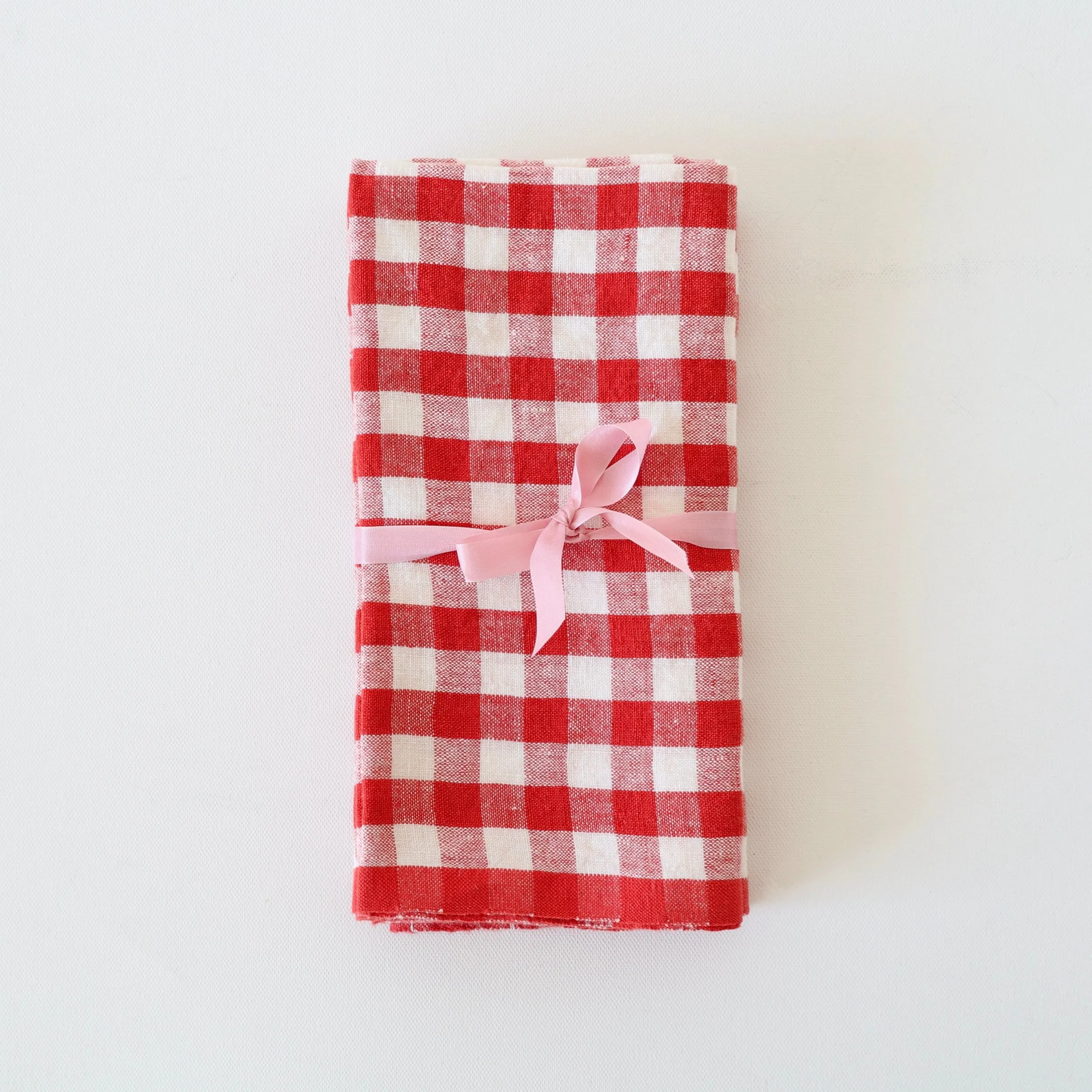 Caravan Set of 4 Picnic Napkins - Red