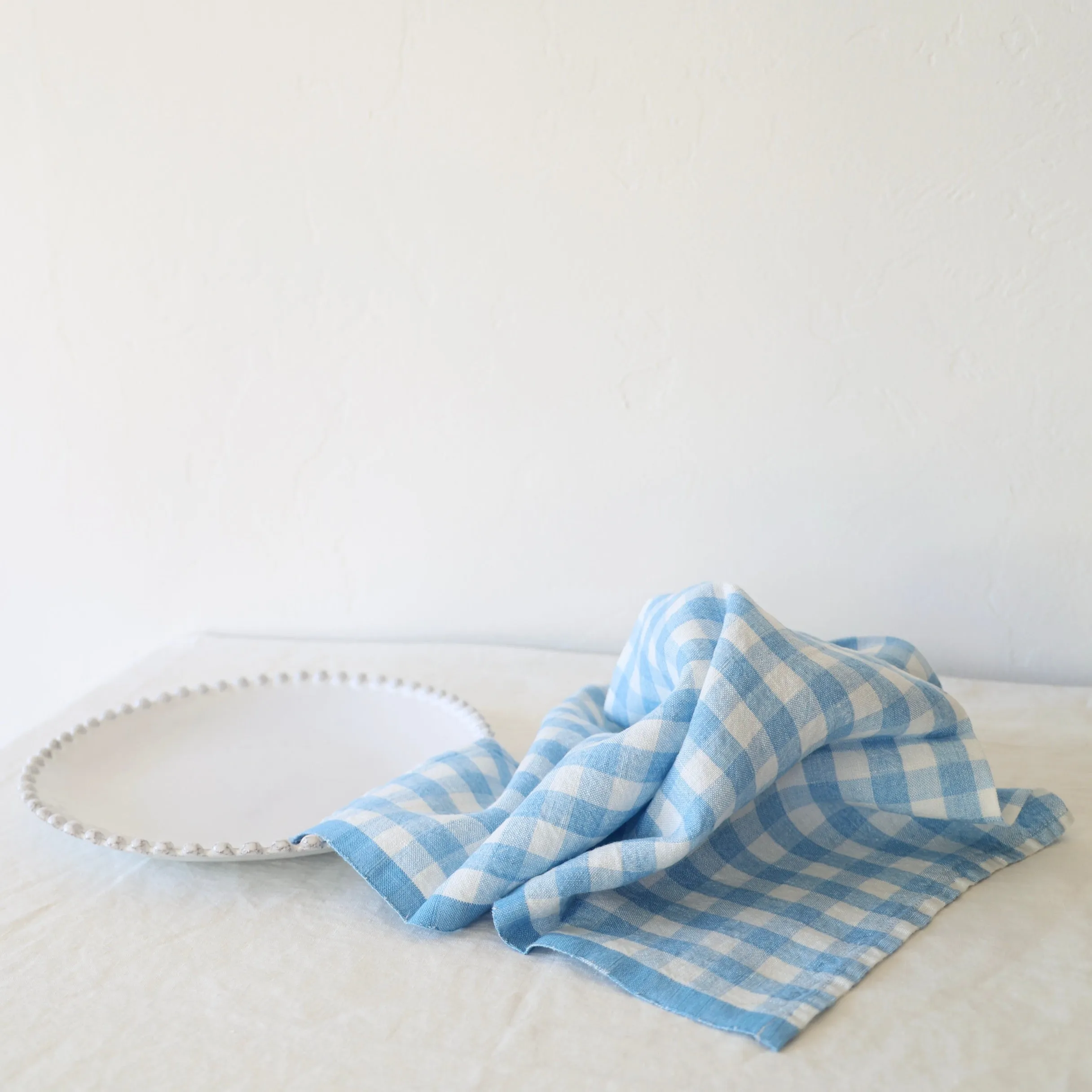 Caravan Set of 4 Picnic Napkins - Sky Blue