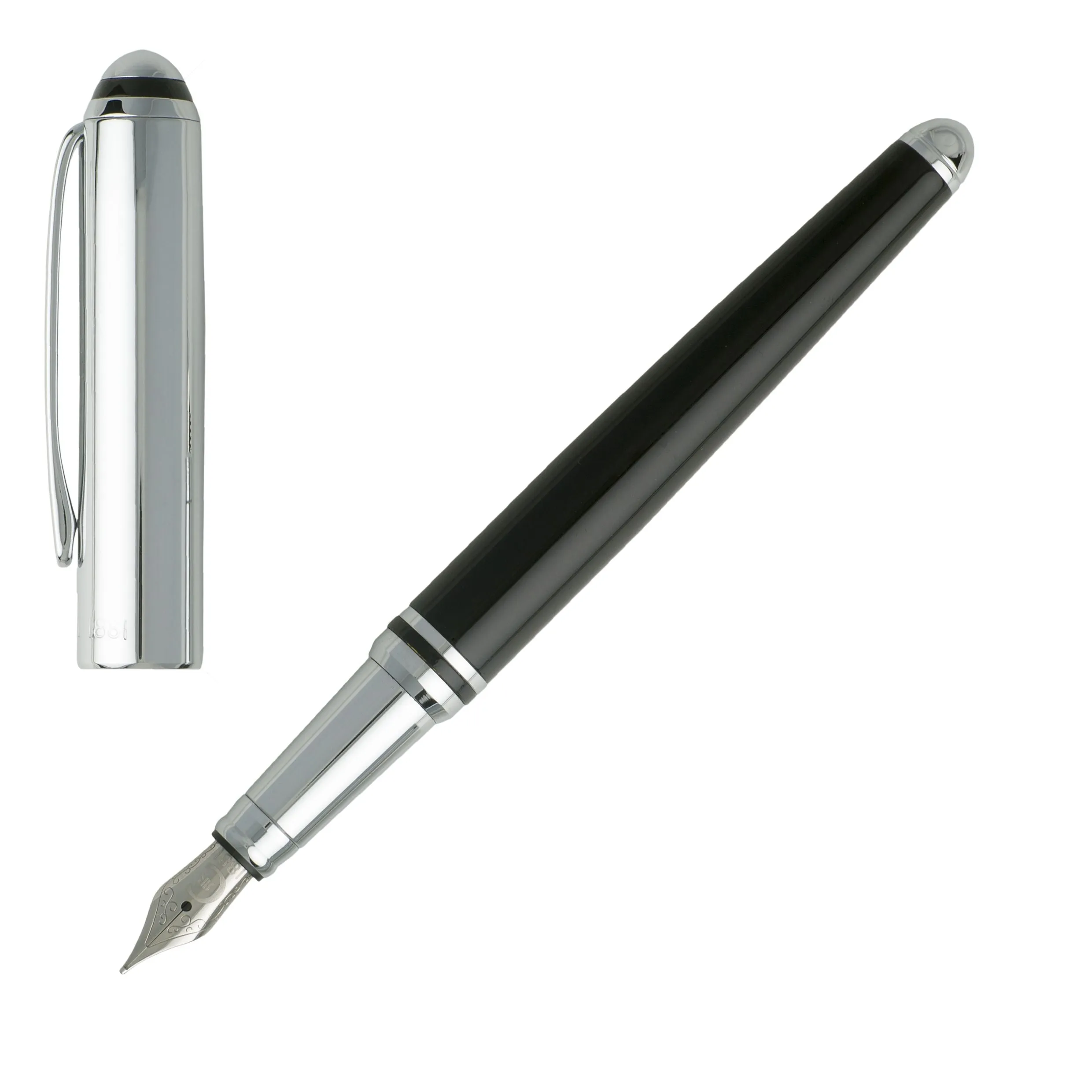 CERRUTI 1881 NSN7632A-Fountain pen Miles Black