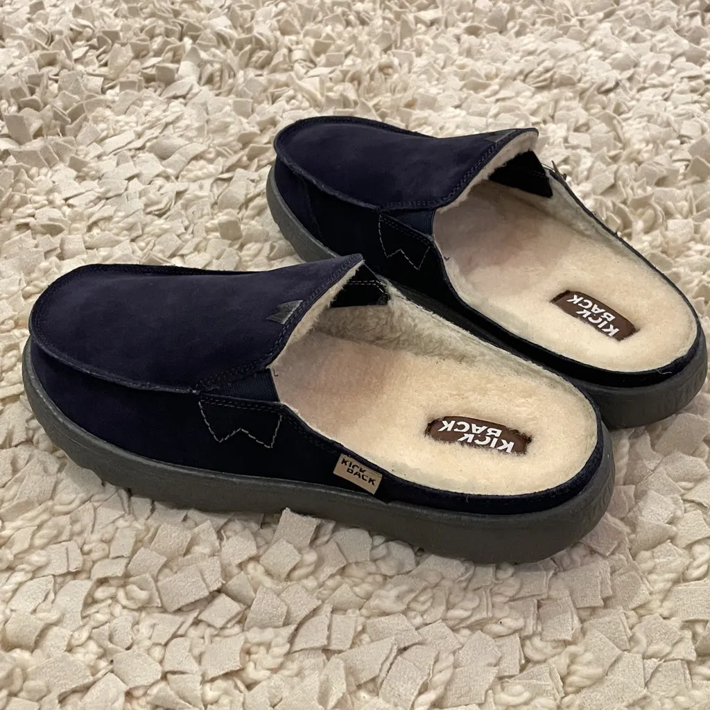 Chaise Woolie 2.0 Navy Suede