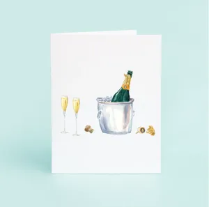 Champagne Celebration Card