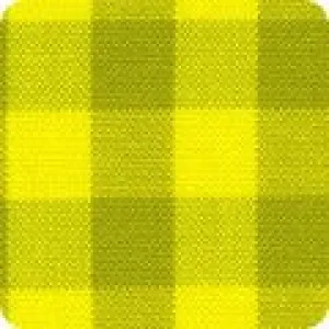 CHARTREUSE Wide Plaid from Kitchen Window Wovens -- Elizabeth Hartman -- Robert Kaufman