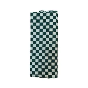 Checkered Linen Hand Towel