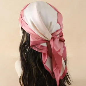 Chic Silk Square Scarf