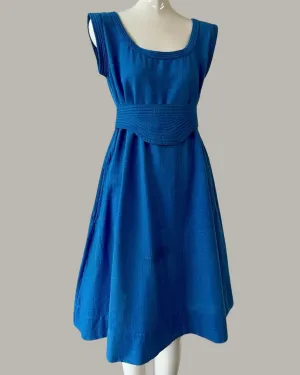 Child of Paradise Dress with Quilted Oval Obi Belt {Made to Order}