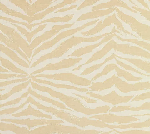China Seas Fabric: Nairobi - Custom Beige on Tinted Belgian Linen / Cotton