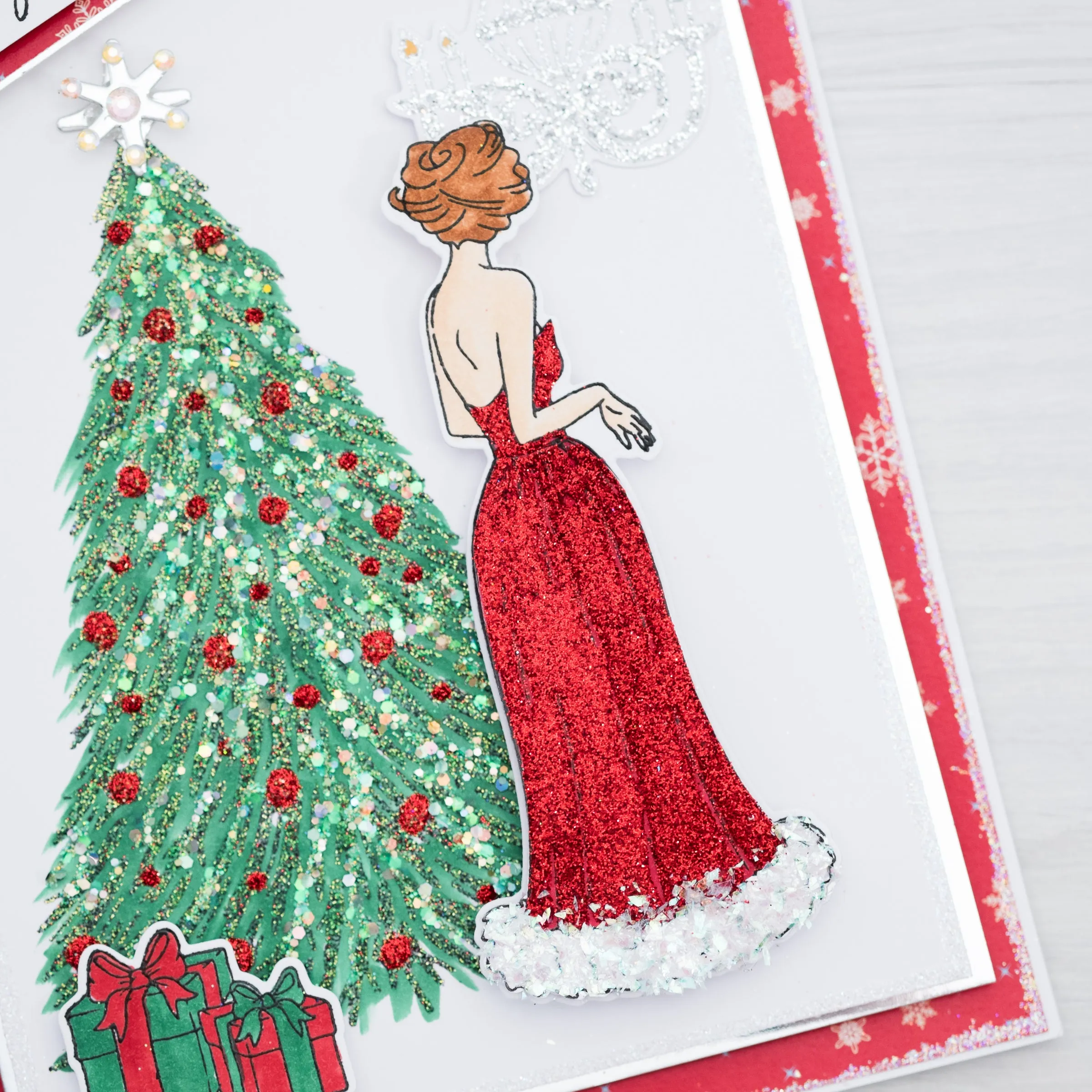 Chloes Creative Cards Die & Stamp Set - Belle of the Ball