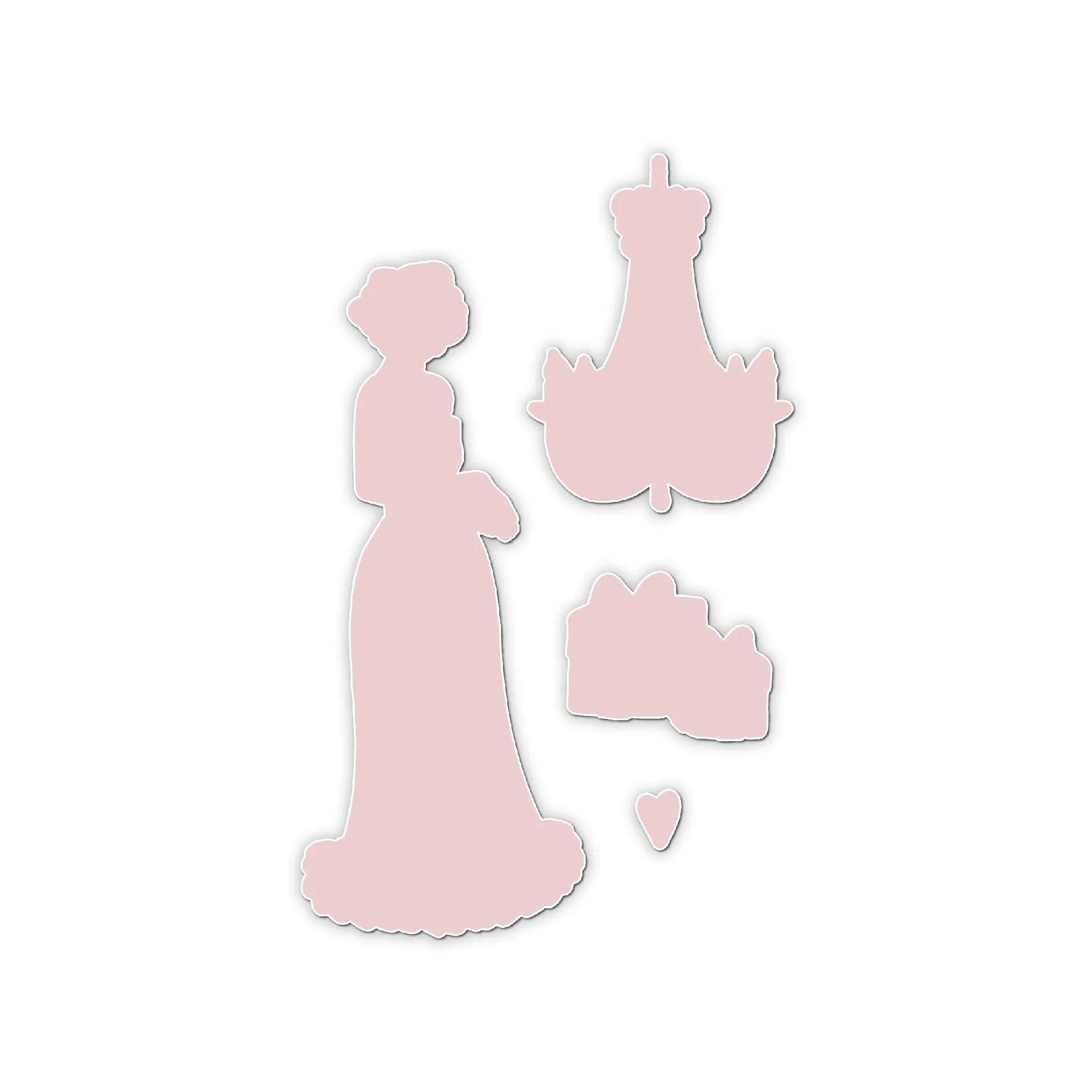 Chloes Creative Cards Die & Stamp Set - Belle of the Ball