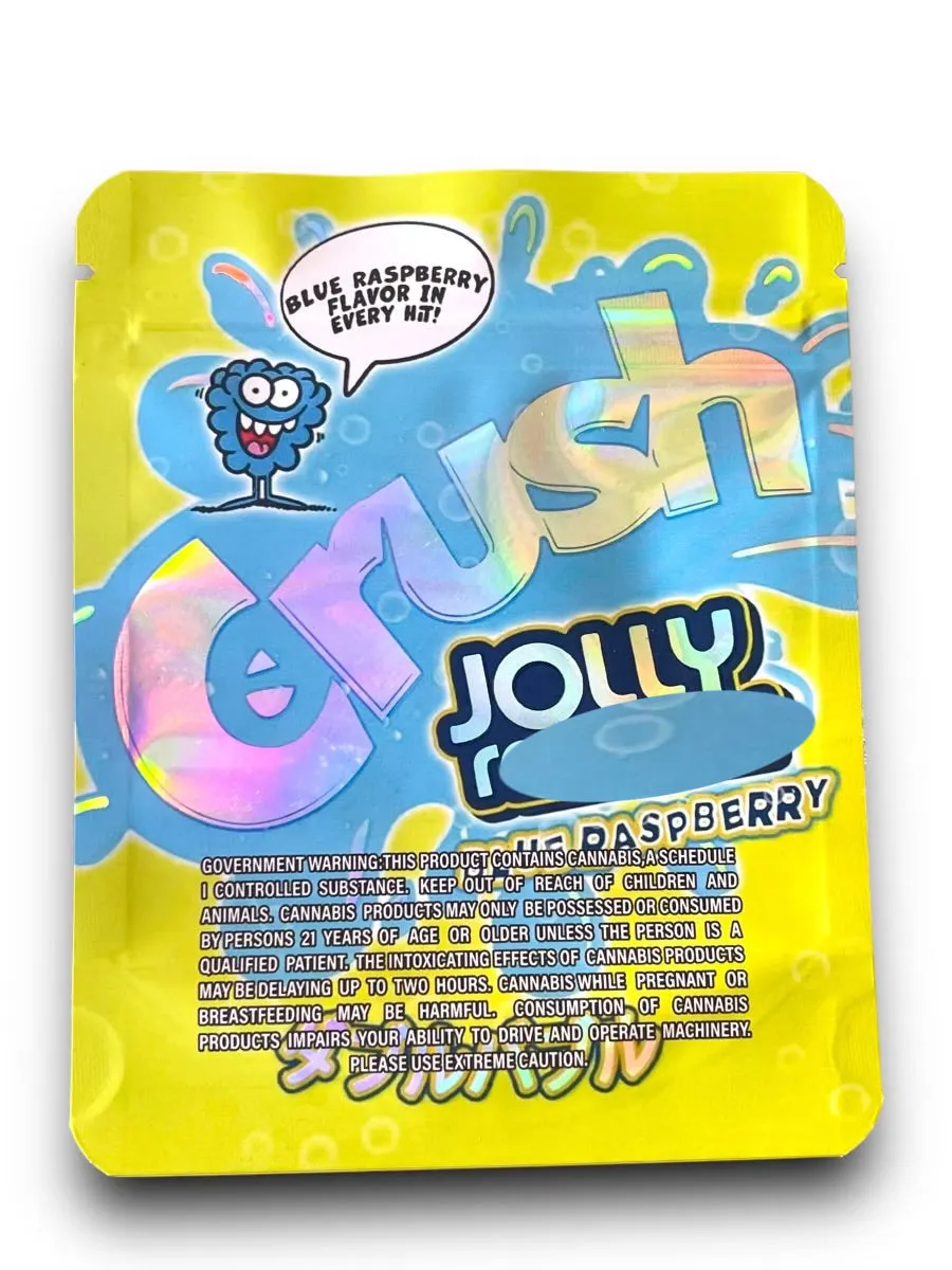 CKrush Jolly R Blue Raspberry Mylar Bag 3.5 Grams