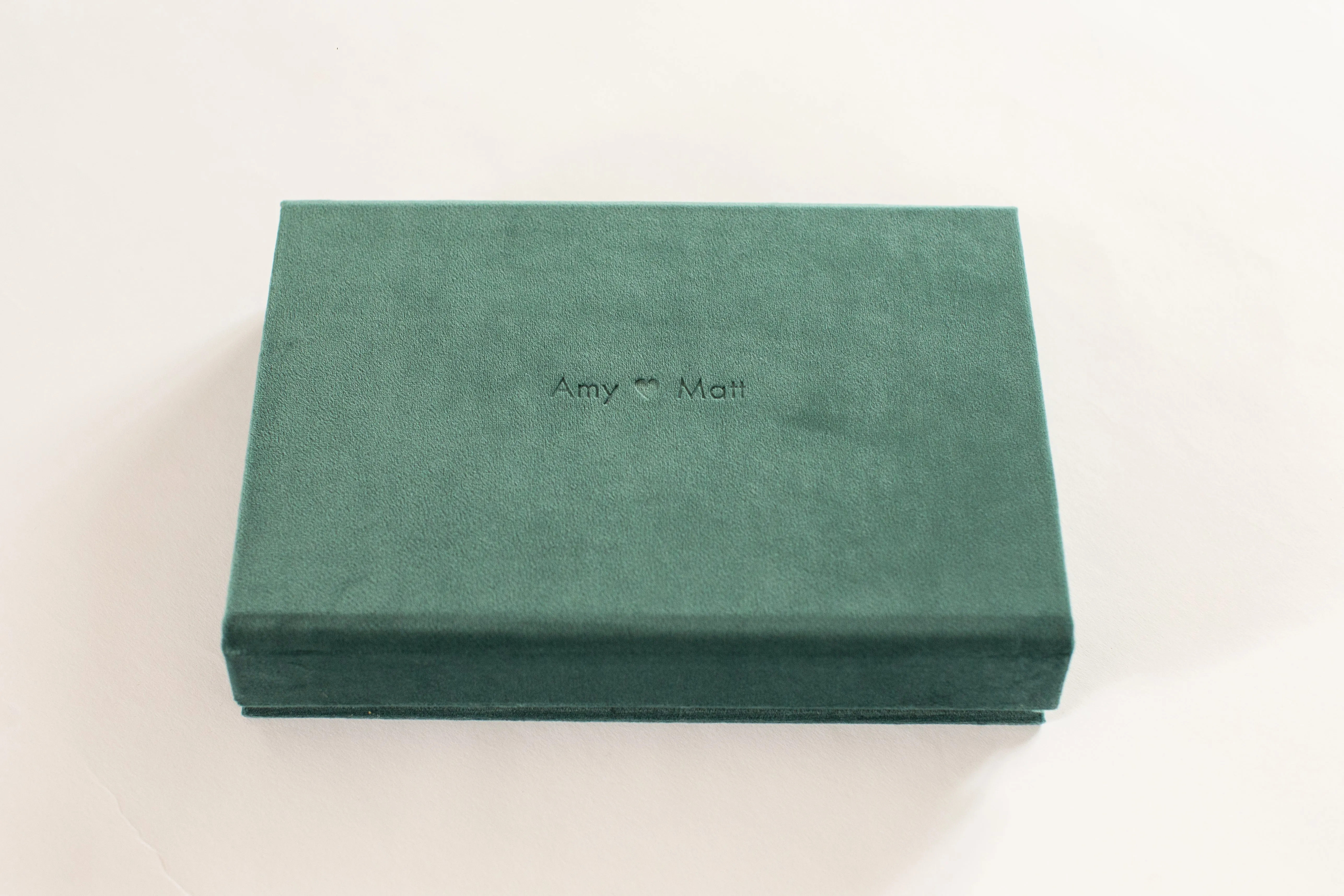 Clamshell Print Box   EMBOSSING