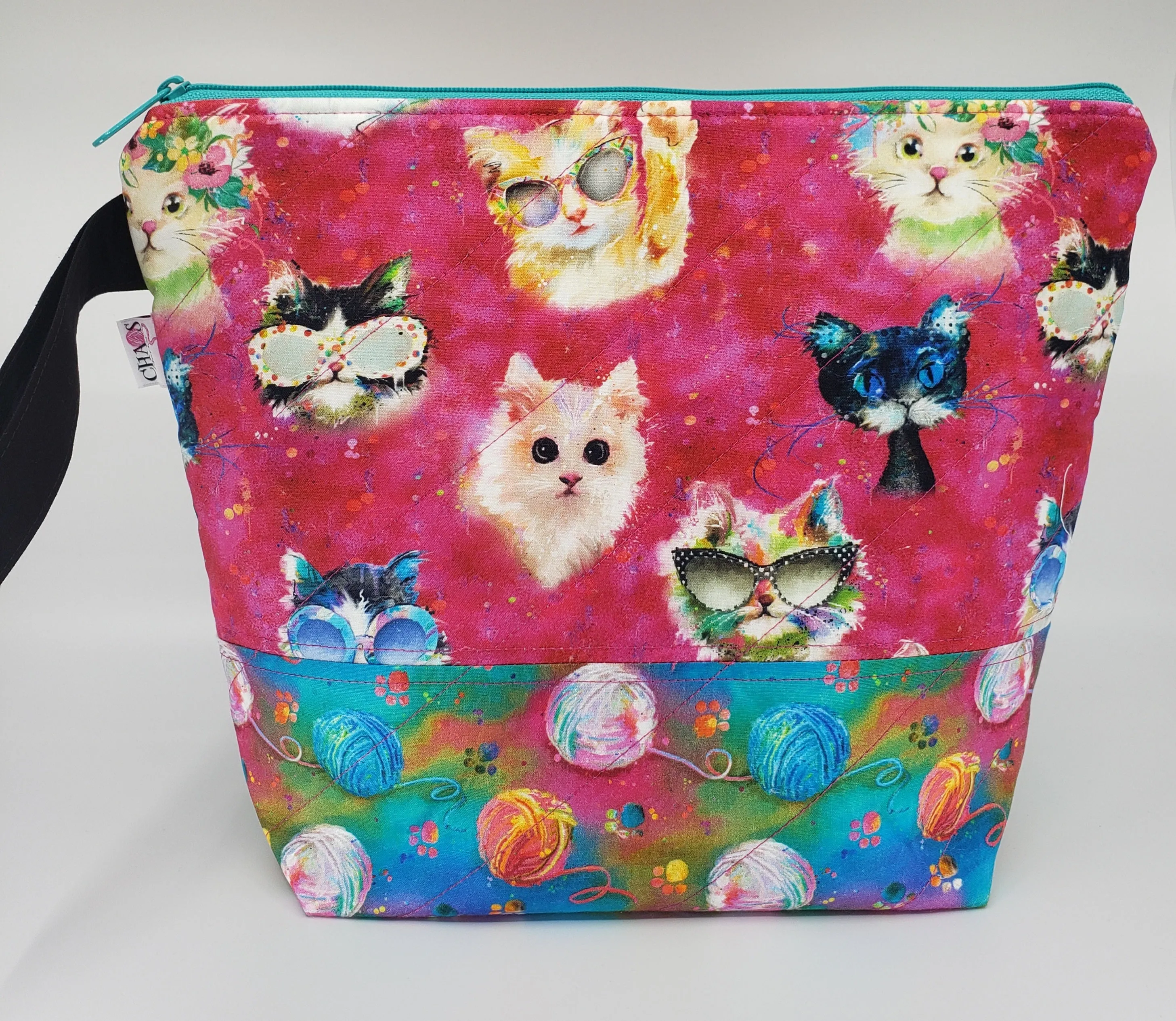 Classy Cats - Project Bag - Medium