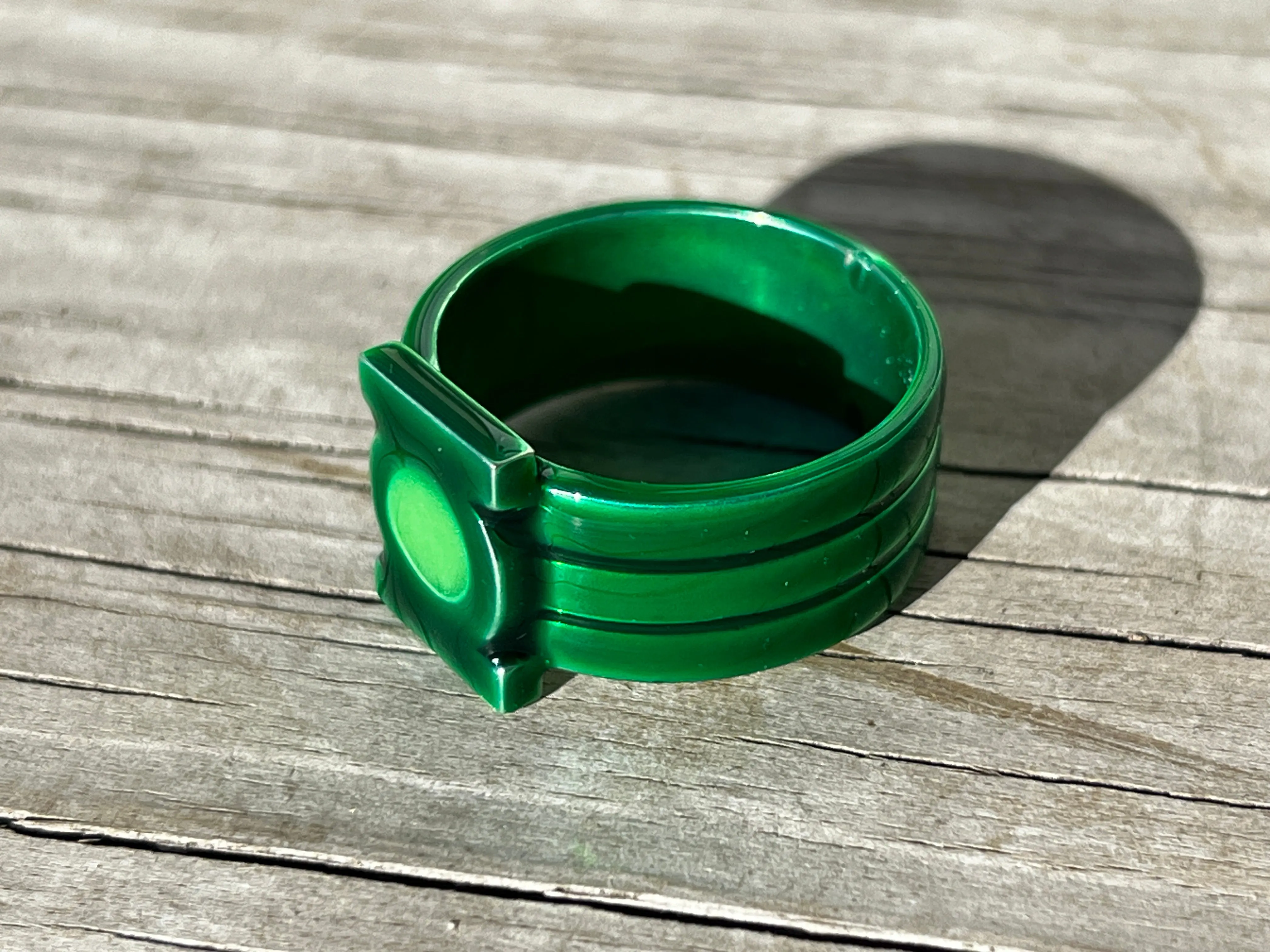 Coated Kyle Rayner Willpower Green Lantern Ring