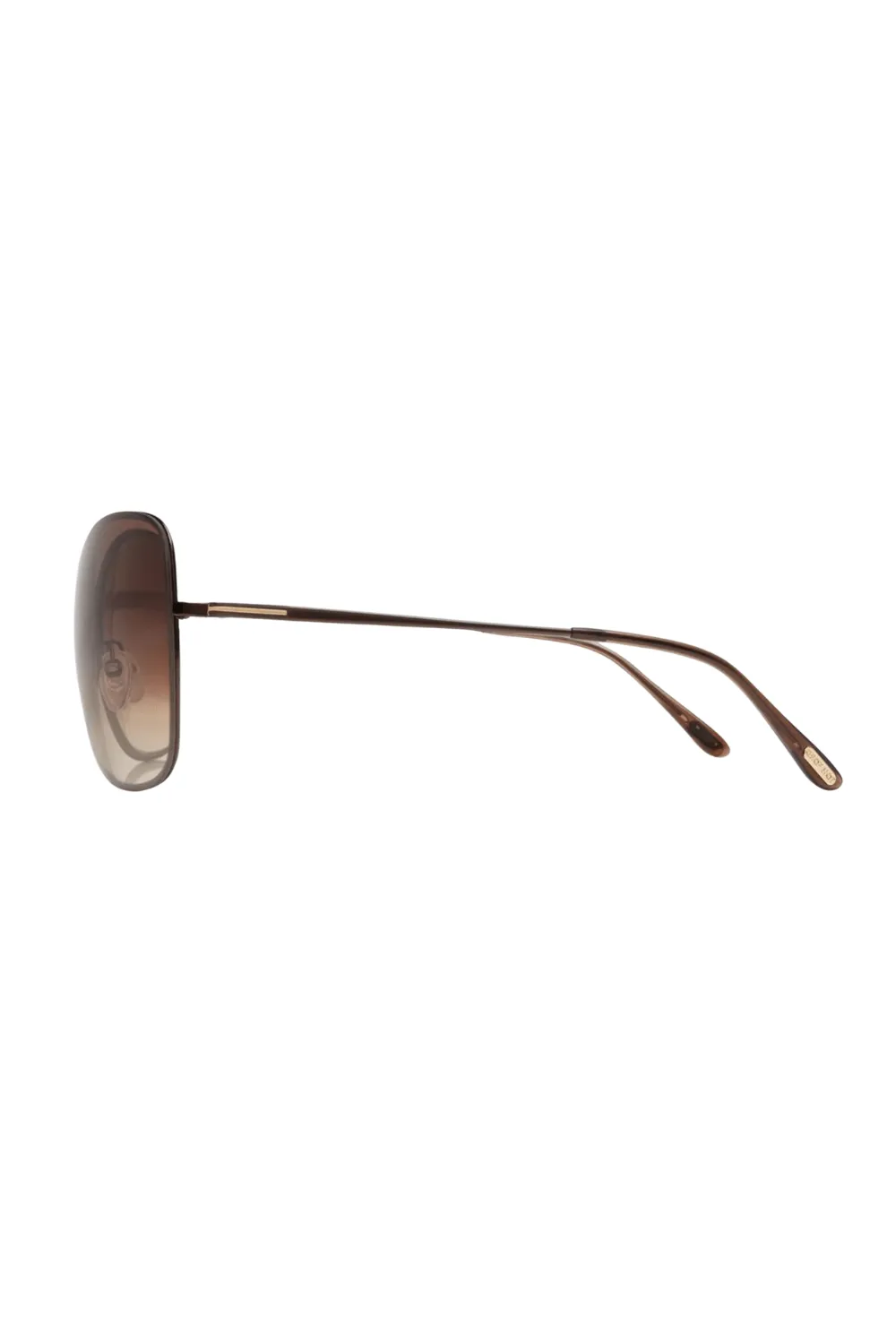 Colette Brown Gradient Butterfly Sunglasses