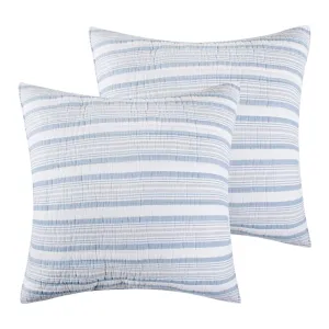Coral Landing Euro Sham Set of 2