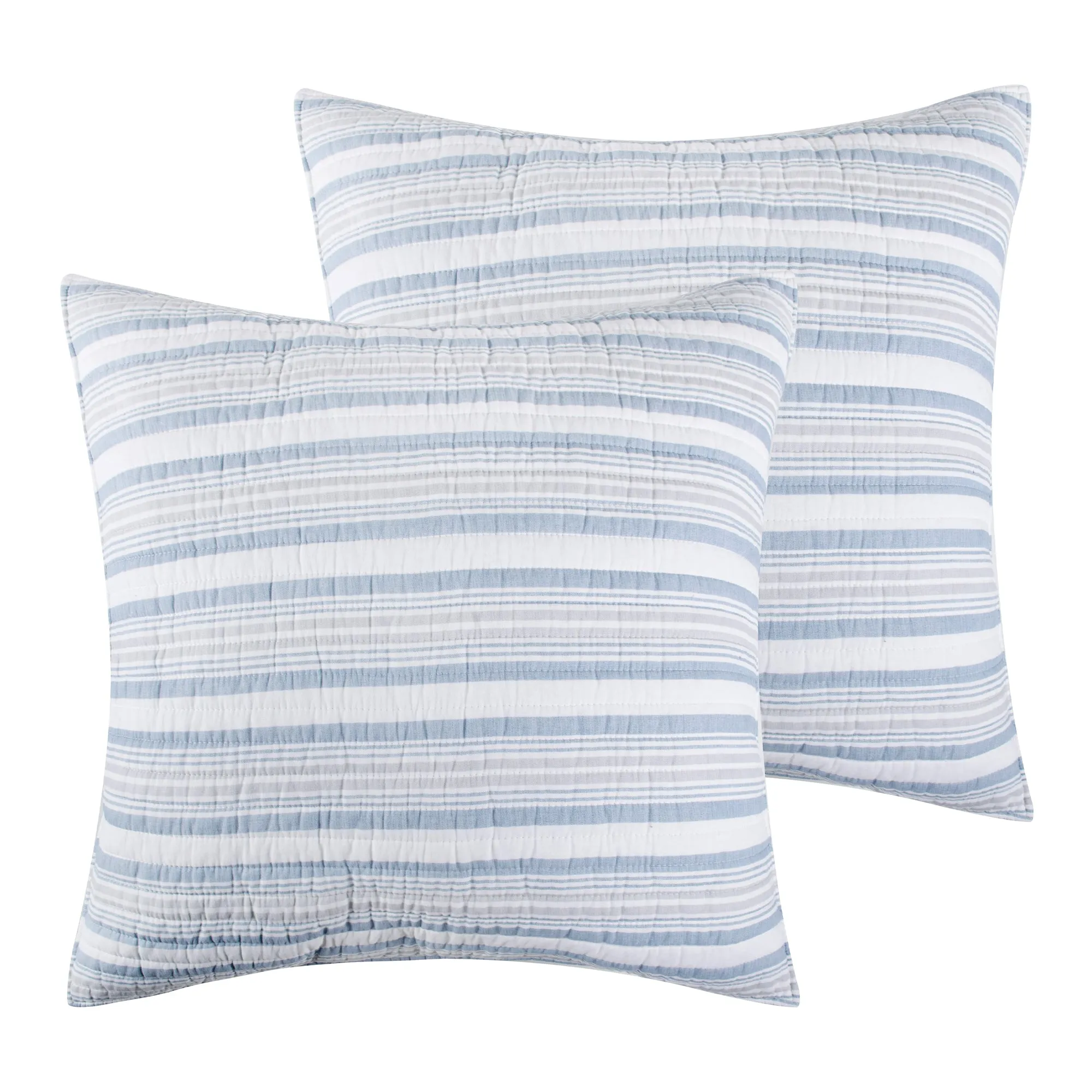 Coral Landing Euro Sham Set of 2