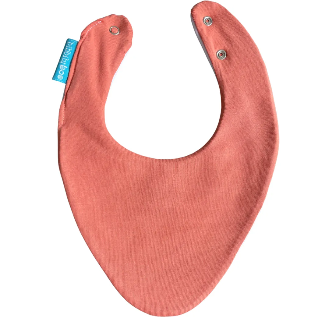 Coral Waterproof Dribble Bib