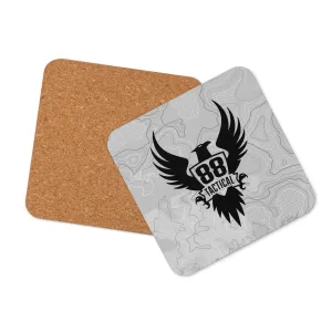 Cork-Back Coaster - Gray