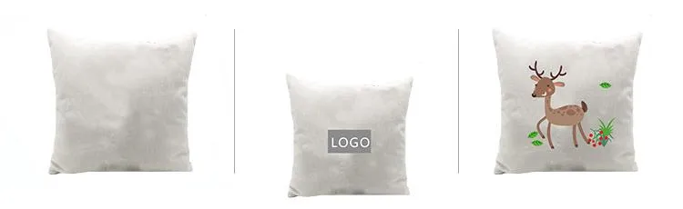 Cotton and Linen Square Pillows