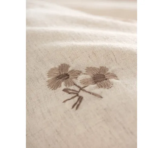 Cotton Linen Double Duvet Cover Set Arie