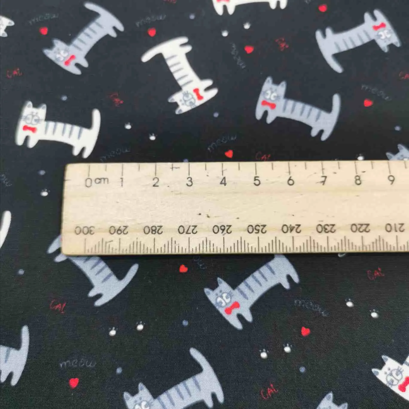 Cotton Poplin, Dapper Cats