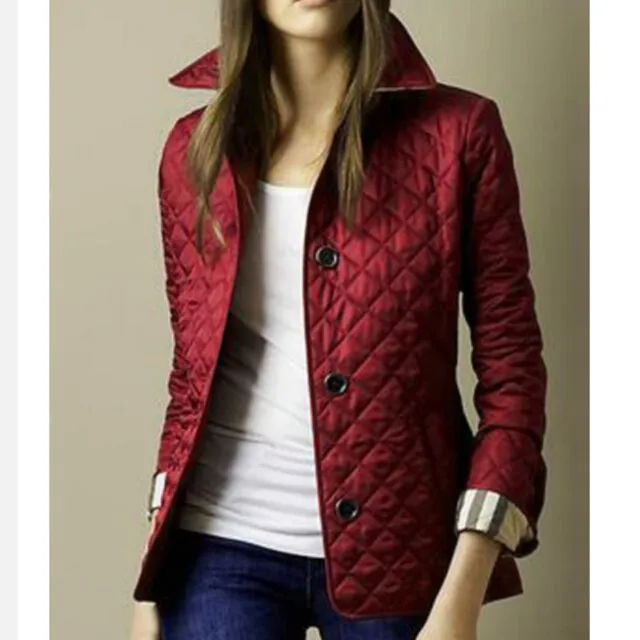 CozyNest™ | Women's Lightweight Quilted Coat | Button Closure, Insulated Design & Stylish Comfort