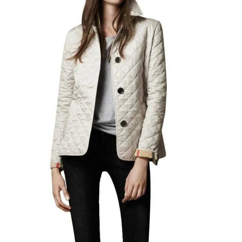 CozyNest™ | Women's Lightweight Quilted Coat | Button Closure, Insulated Design & Stylish Comfort