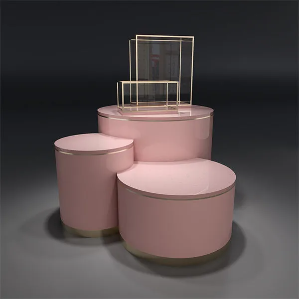 CR013 Custom Garment Display Stand Acrylic Showcase