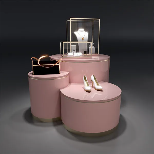 CR013 Custom Garment Display Stand Acrylic Showcase