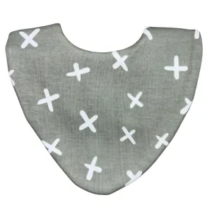 Criss Cross Waterproof Dribble Bib