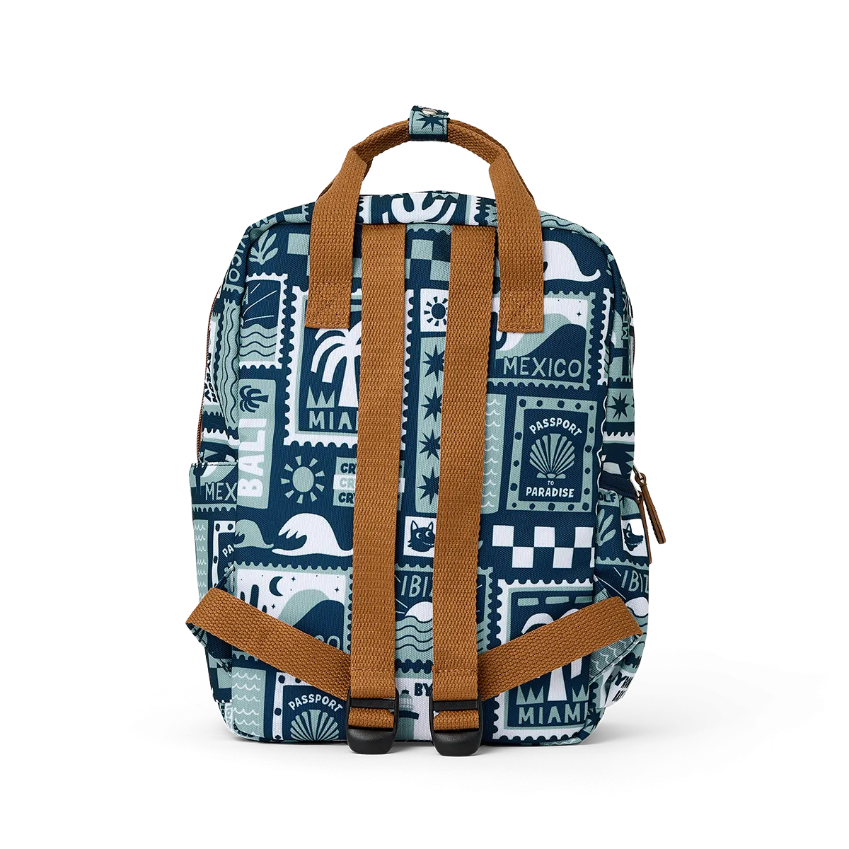 Crywolf | Mini Backpack - Blue Postcards