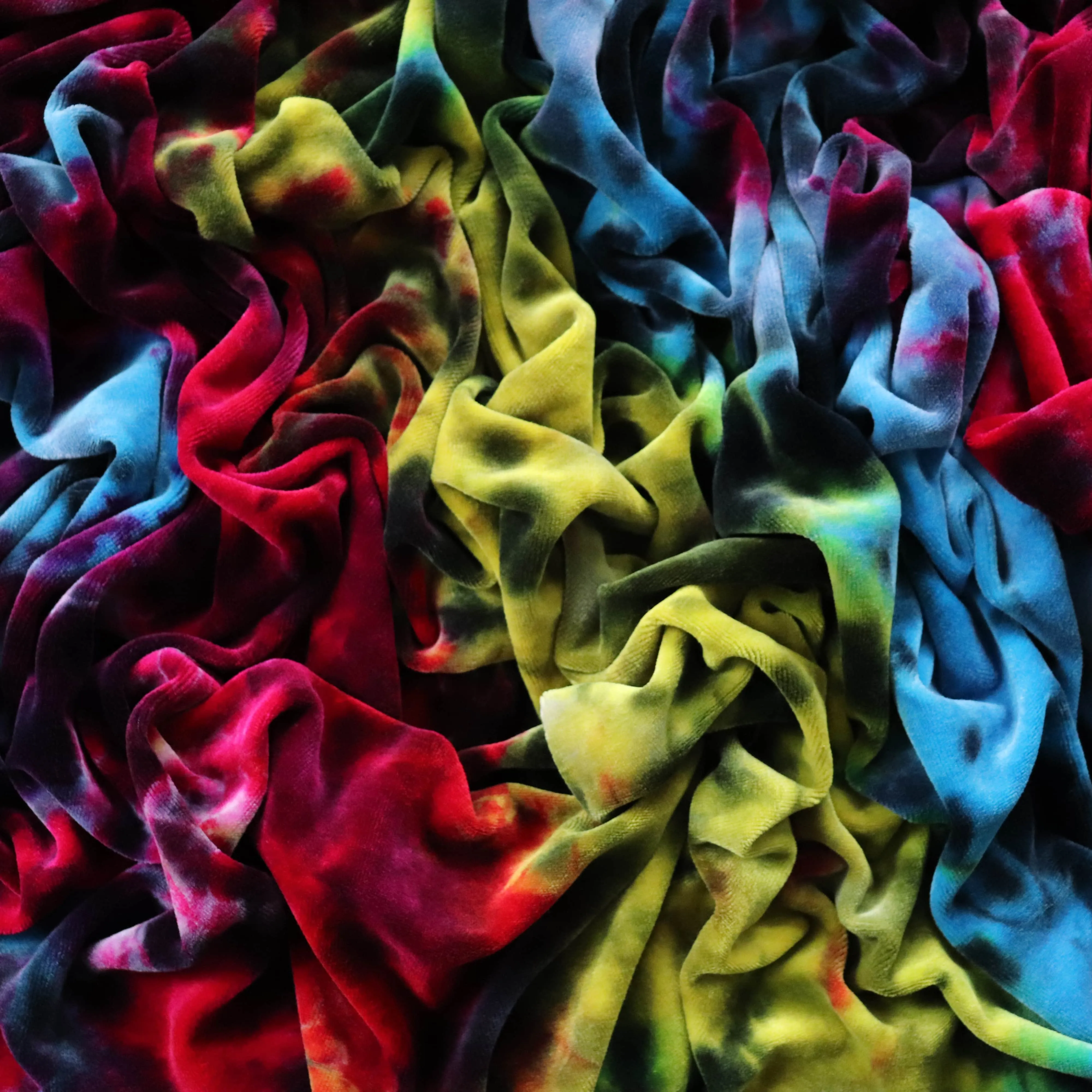 Custom Order - Hand Dye Bamboo Velour Mottled