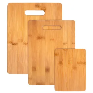 Cutting Board | 3-Piece Bamboo Set