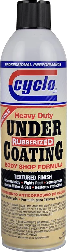 Cyclo® Heavy Duty Rubberized Undercoat / Underseal Black 454g C35