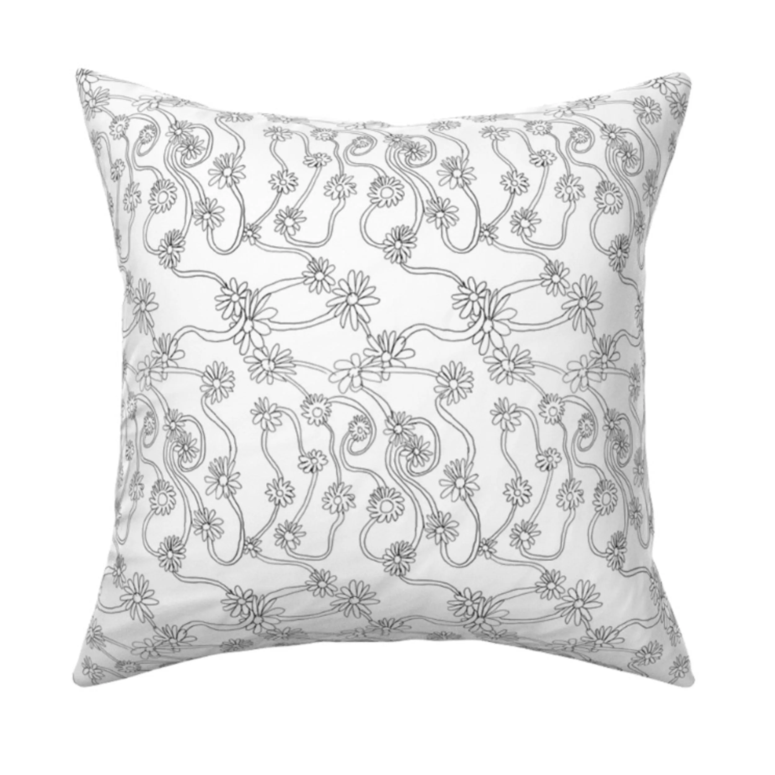 Daisy Carbon Pillow
