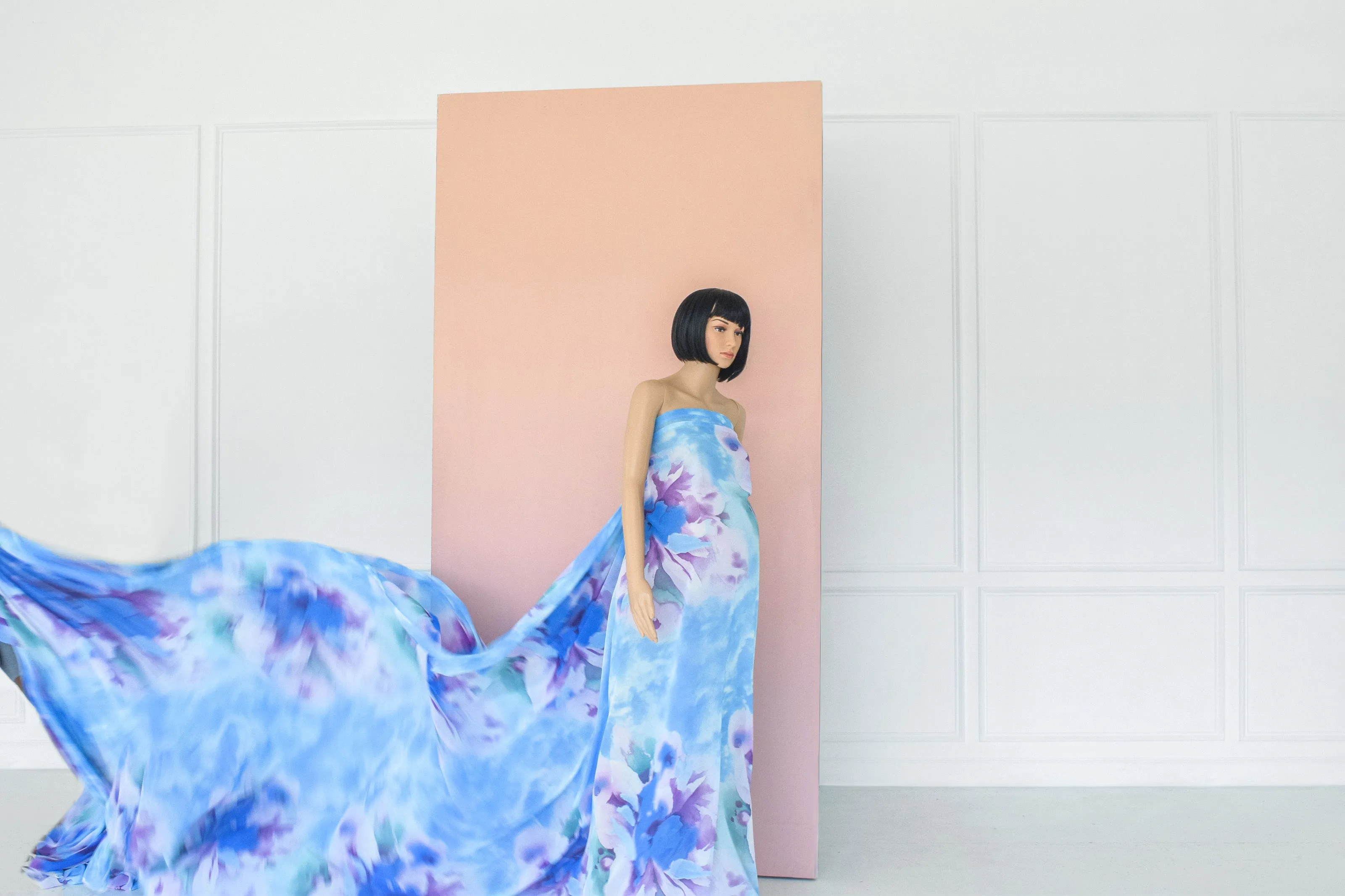 Daisy Silk Chiffon