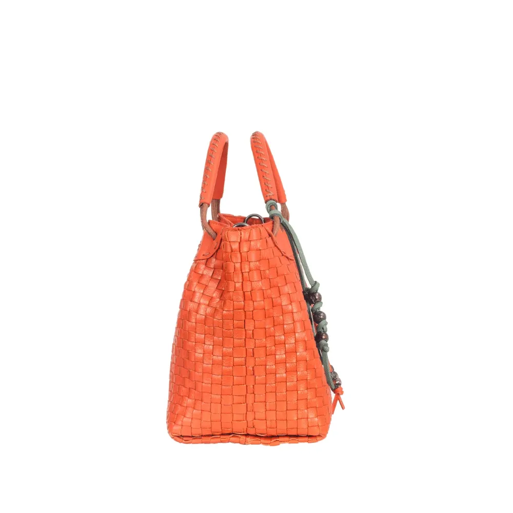 Daria Intreccio S Bag in Zucca