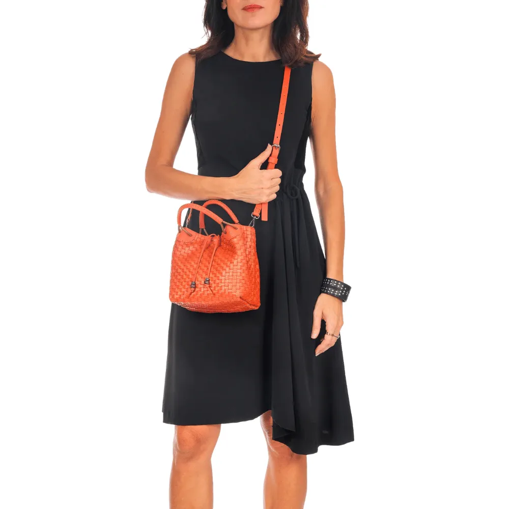 Daria Intreccio S Bag in Zucca