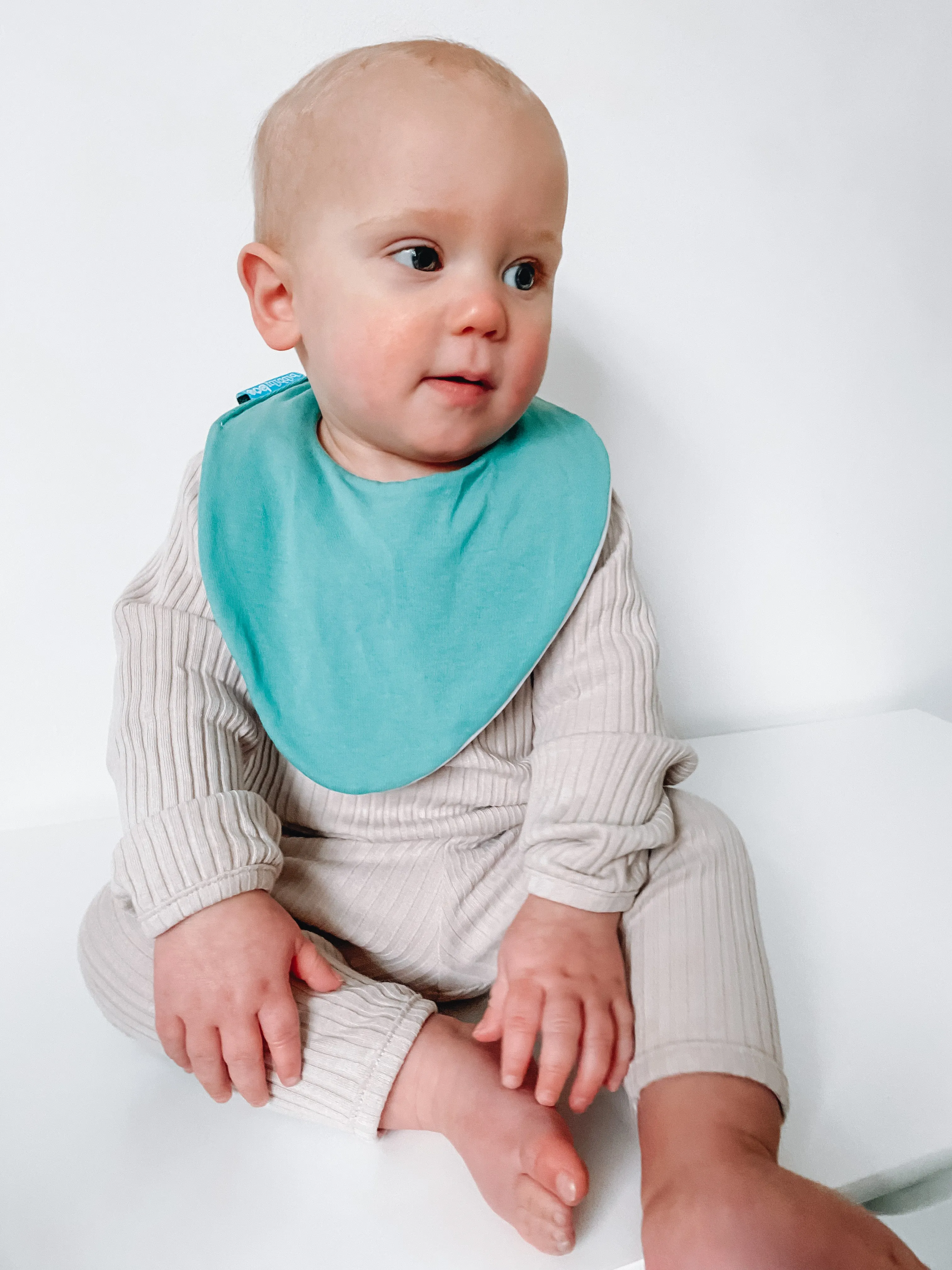 Dark Green Waterproof Dribble Bib