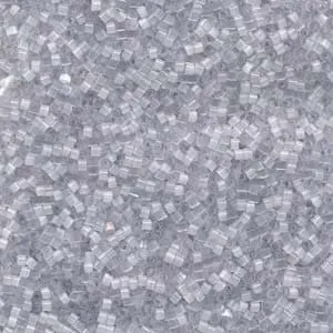 DB 677, Pale Grey Blue Silk Satin - Miyuki Delica Beads - Size 11 - 5 grams - Japanese Cylinder Seed Beads - Retail & Wholesale