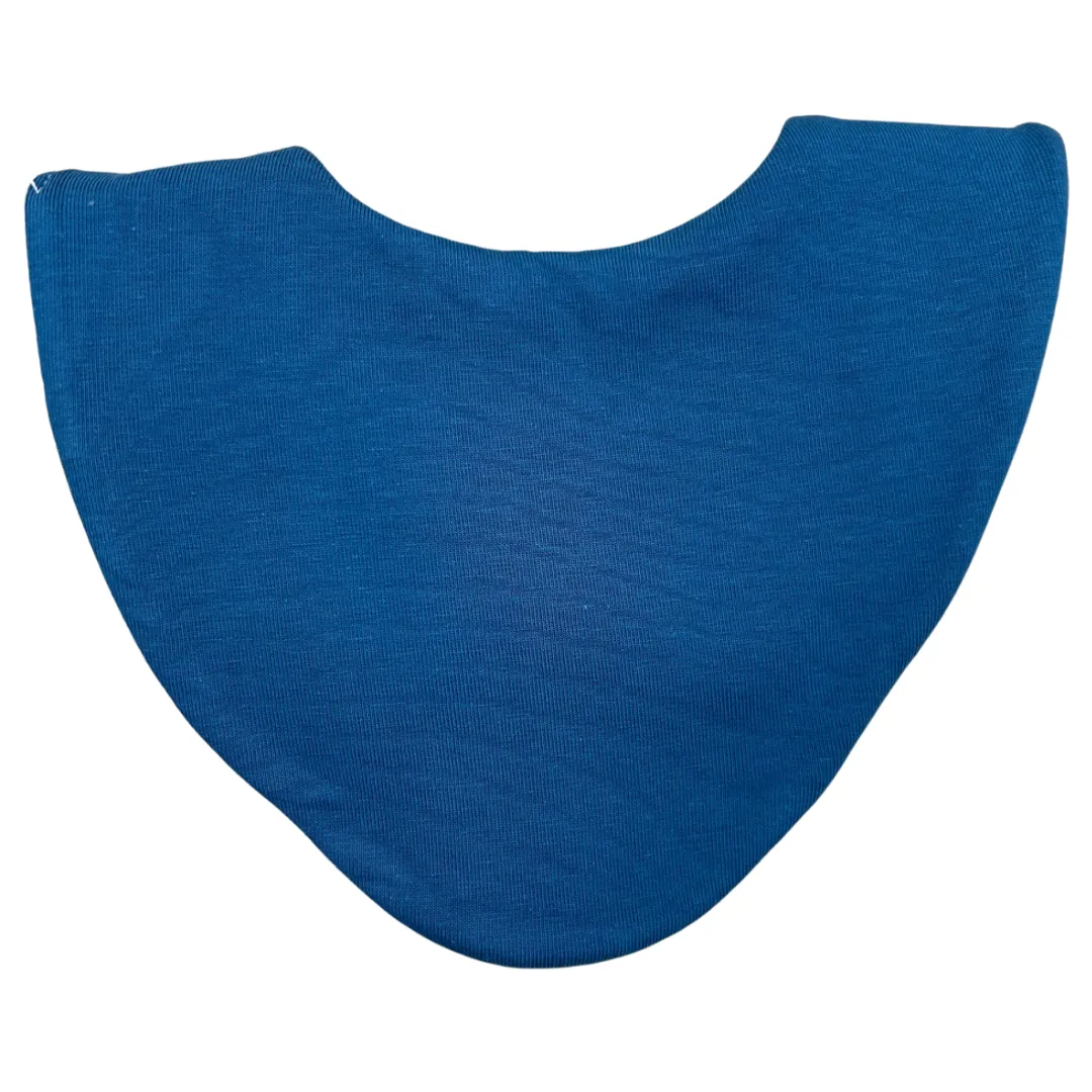 Denim Blue Waterproof Dribble Bib