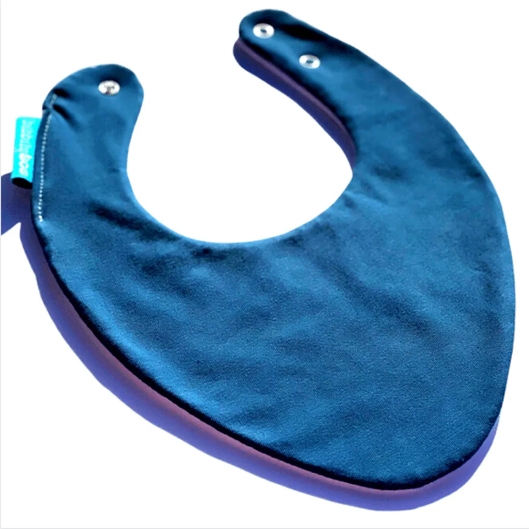 Denim Blue Waterproof Dribble Bib
