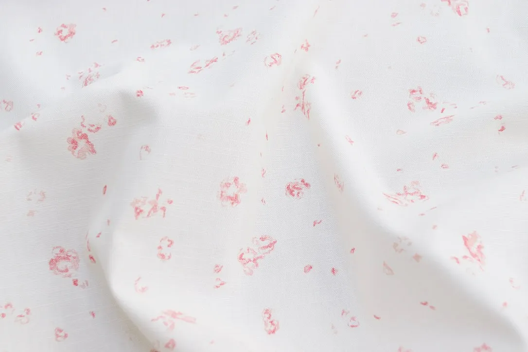 Ditsy Field - On Oyster linen